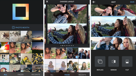 Instagram lanza Layout; una app para crear 'collages'.