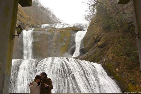 Las cataratas de Ibaraki (fukuroda no taki) y un Hina Matsuri gigante