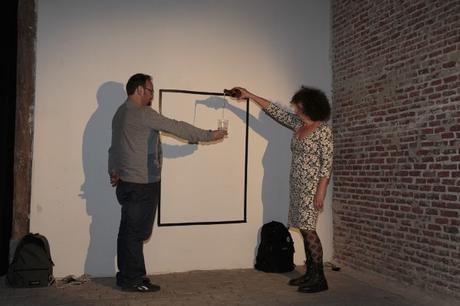 Felipe Ehrenberg, PV. Va de retro / Sombras nada más (2008). Interpretación: Nieves Correa y Abel Louredo. Foto: Pablo Duarte Medina