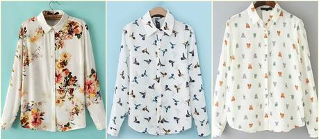 Camisas para la primavera