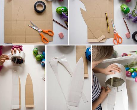 Taller de creactividad: Diy conejo para lo huevos de Pascua4 Taller de creactividad: Diy conejo para lo huevos de Pascua en una lata4