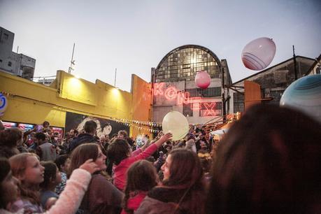 Pequeño gran festival en la ciudad cultural Konex