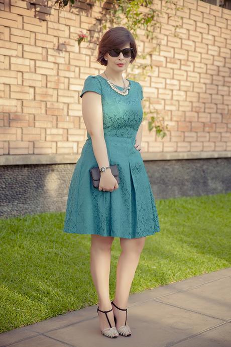 Mis Looks - El vestido Teal