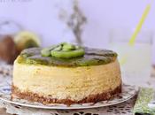 Cheesecake limón kiwi