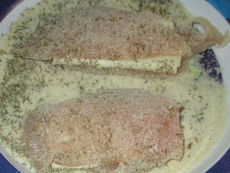 Bocaditos de queso con nidos y marinaje de romero