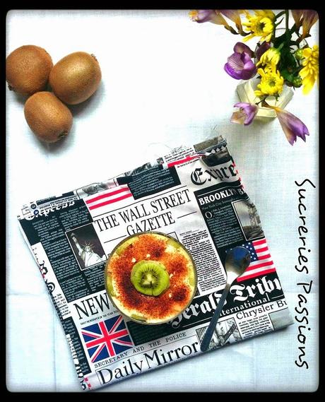 Tiramisú de Kiwi: Reto Alfabeto Dulce