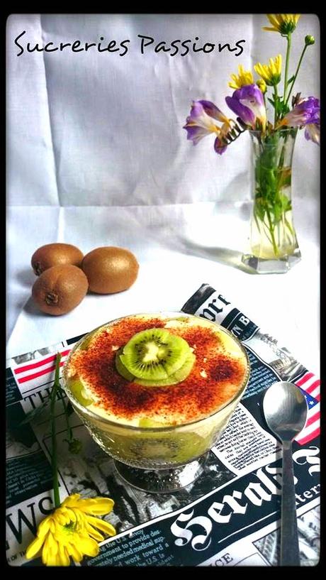 Tiramisú de Kiwi: Reto Alfabeto Dulce