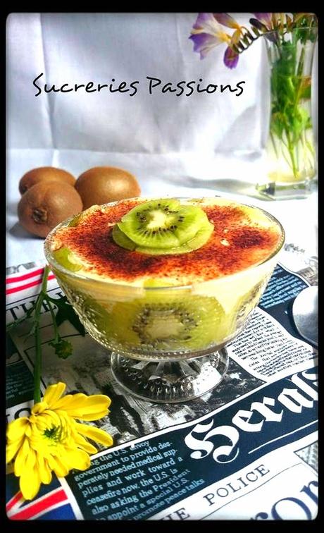 Tiramisú de Kiwi: Reto Alfabeto Dulce