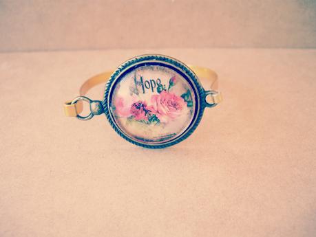 Mis Creaciones: Brazalet Vintage