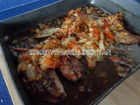 PESCADO A LA GRIEGA