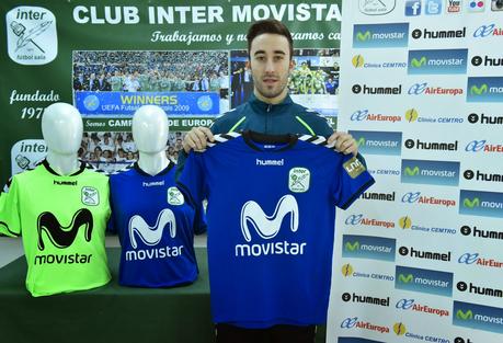 Inter Movistar Fútbol Sala hace oficial la renovación del jugador Mario Rivillos hasta 2017