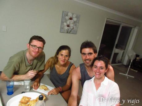 De paseo con amigos por Brisbane