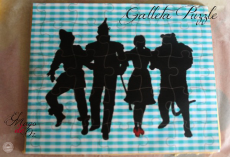 Galleta Puzzle del Mago de Oz #unagalletauncuento