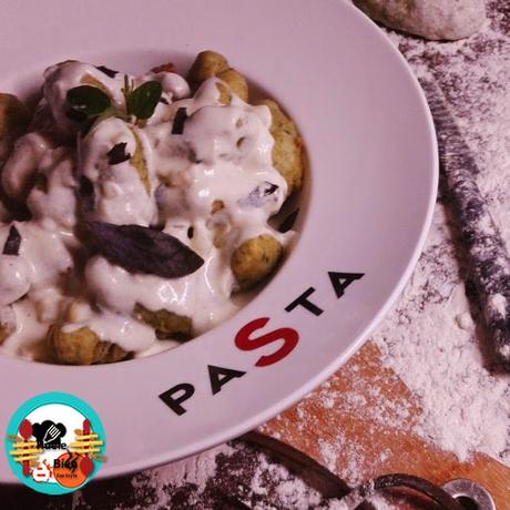 Ñoquis de patatas y espinacas