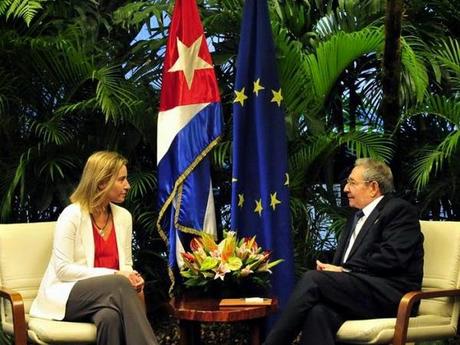 Federica Mogherini satisfecha con visita a Cuba