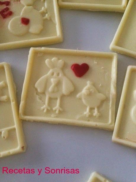 GALLETAS DE CHOCOLATE BLANCO Y NEGRO CON ANIMALITOS