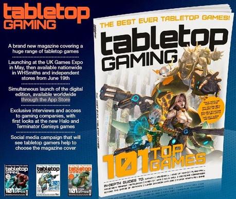 Tabletop Gaming Magazine se presenta en el UK Game Expo