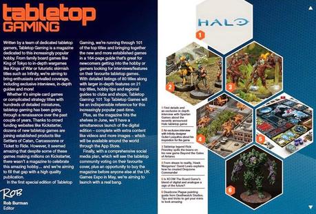 Tabletop Gaming Magazine se presenta en el UK Game Expo