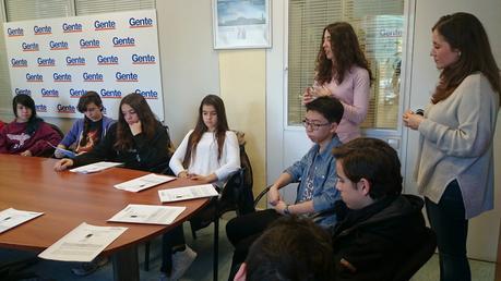 Periodistas por un día: alumnos de 4º de ESO entrevistan a nuestra autora Nidia Represa