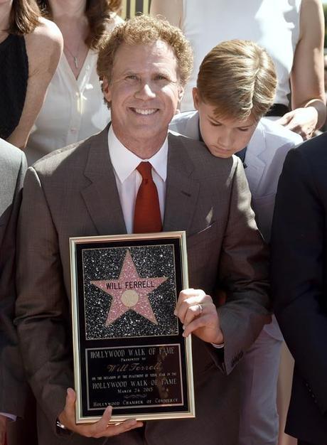 Will Ferrell estrella Paseo de la Fama