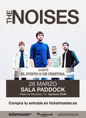 The Noises y El Punto G de Cristina juntos en Madrid