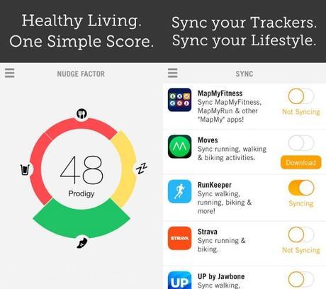 Nudge Health, la app para cuantificar tu vida Nudge Health Tracking Curated -1