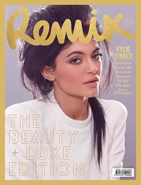 Kylie Jenner posa para Remix Magazine y habla del tiempo que tarda en prepararse