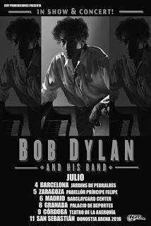 Bob Dylan actuará en julio en Barcelona, Zaragoza, Madrid, Granada, Córdoba y San Sebastián