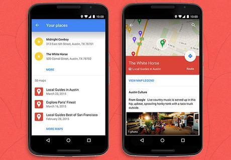 Ahora es más fácil consultar tus mapas personalizados desde Android