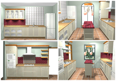 Mi Cocina Country-Retro para La Casa del Año