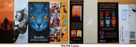 Amor a los libros: mi colección de marcapáginas, postales y monerías literarias (952-1000)