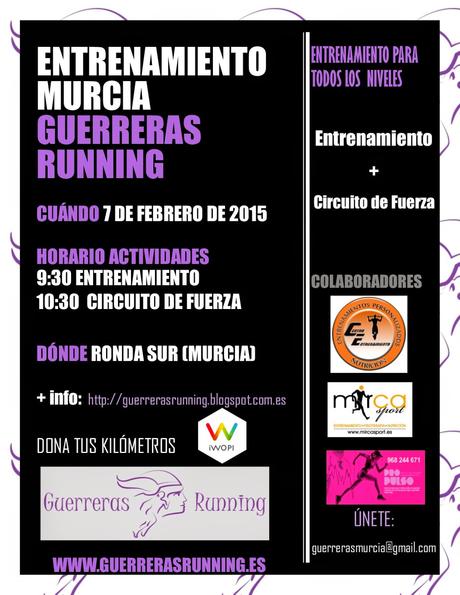 Quedada Guerreras Running Murcia