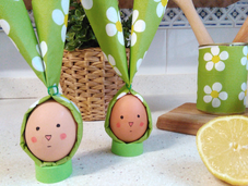 DIY: Divertidos huevos Pascua disfrazados Conejitos