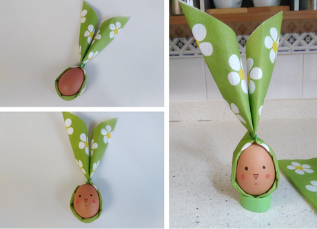 DIY: Divertidos huevos de Pascua disfrazados de Conejitos