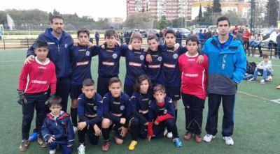 Los Alevines A y B del C.D. Los Caminantes, vecedores en sus respectivos partidos alevin A