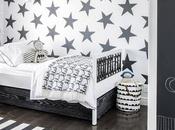 Decorar papel pintado estrellas