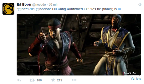 Mortal Kombat X_Twitter Ed Boon