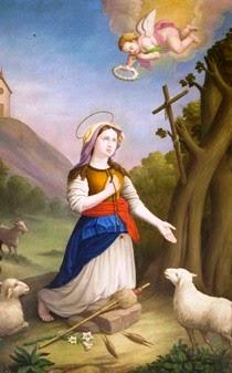 Beata Panacea de Muzzi, virgen y mártir.