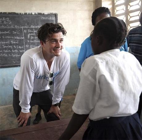 Orlando Bloom Liberia