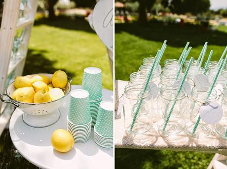 wedding lemonade