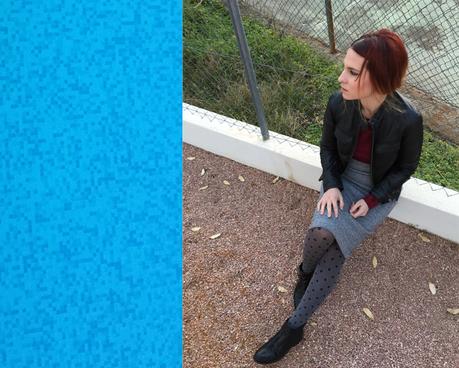 [LUCKY LOOK] Polka dots & Perfecto