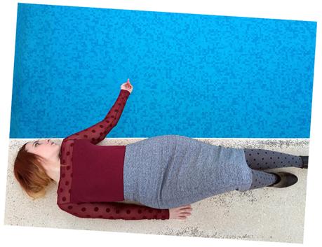 [LUCKY LOOK] Polka dots & Perfecto