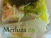 Merluza Papillote Puerro Olivada