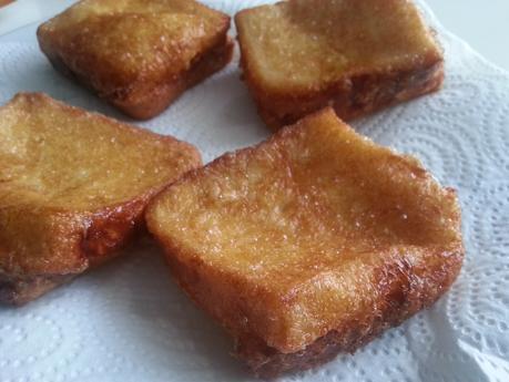 TORRIJAS RELLENAS DE CREMA