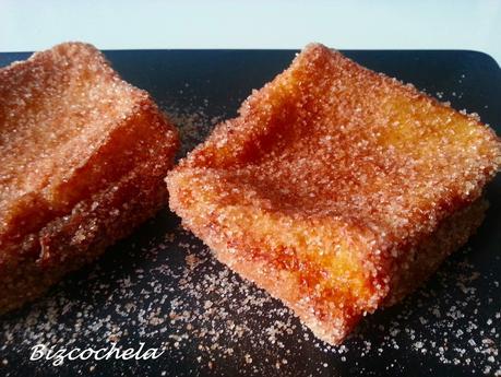 TORRIJAS RELLENAS DE CREMA
