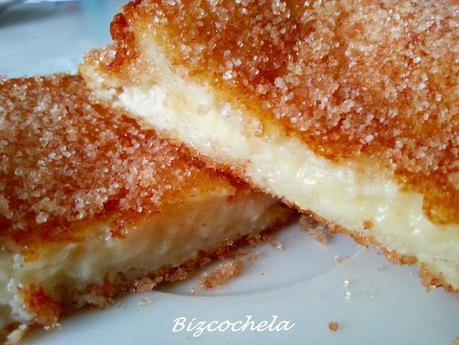 TORRIJAS RELLENAS DE CREMA
