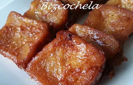 TORRIJAS RELLENAS DE CREMA