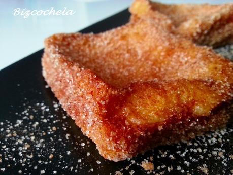 TORRIJAS RELLENAS DE CREMA