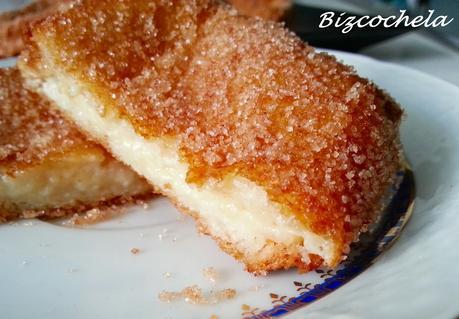 TORRIJAS RELLENAS DE CREMA