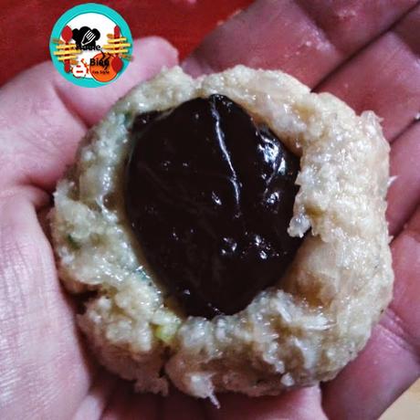 Albóndigas de pollo rellenas de ciruelas